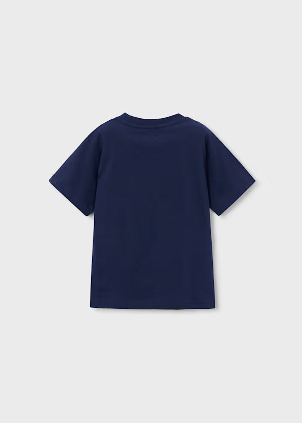 Mayoral Boys Short Sleeve Tee   3066-45   Marino