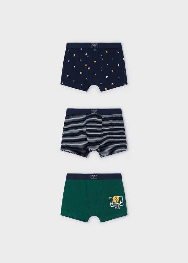 Mayoral Boys Boxers  Set of 3  10788-44  Alpino