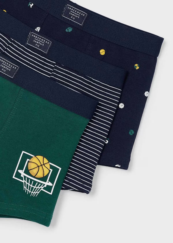 Mayoral Boys Boxers  Set of 3  10788-44  Alpino