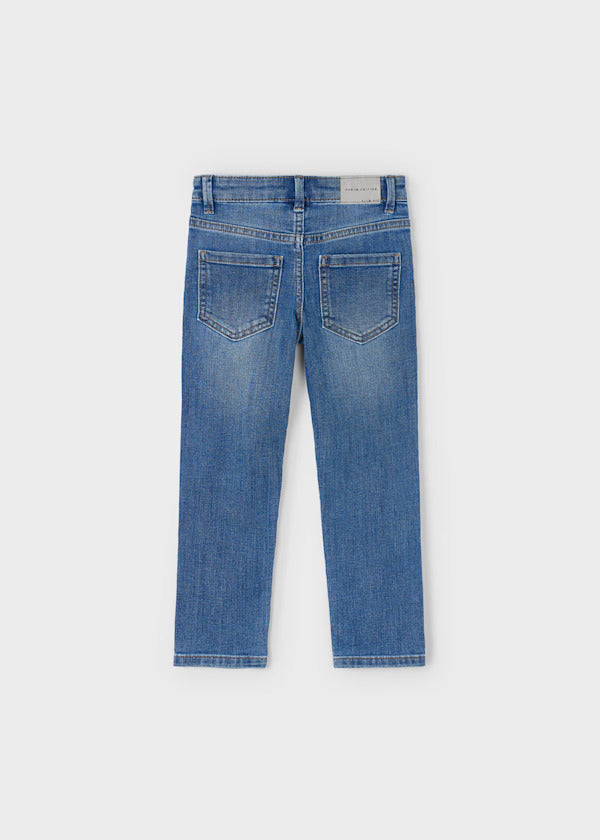 Mayoral Boys Denim Trousers   504-89   Medio