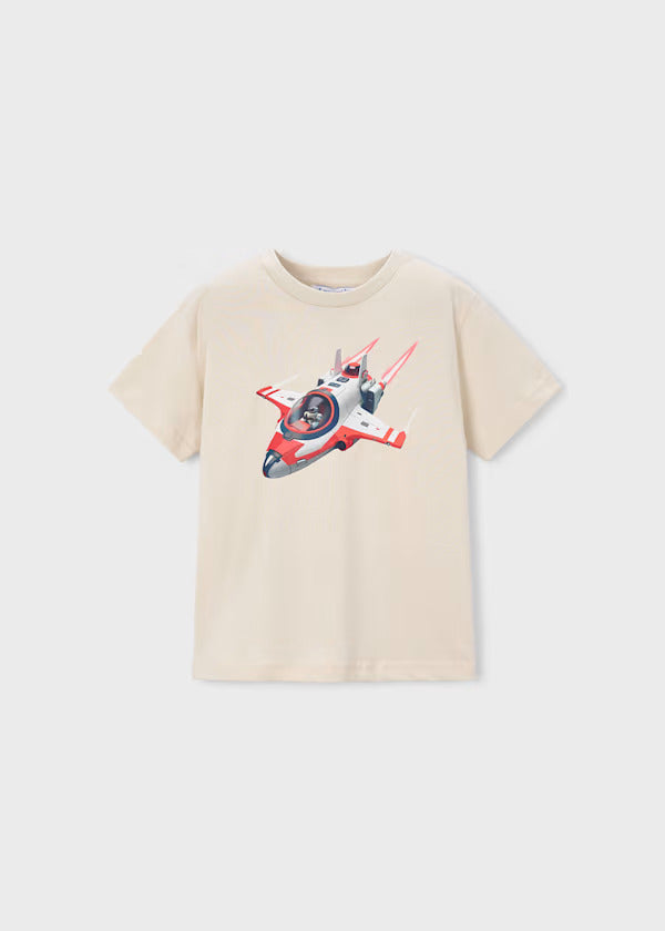 Mayoral Boys Short Sleeve Tee   3067-77   Canamo
