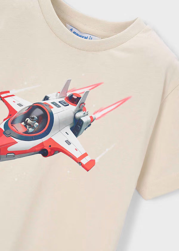 Mayoral Boys Short Sleeve Tee   3067-77   Canamo