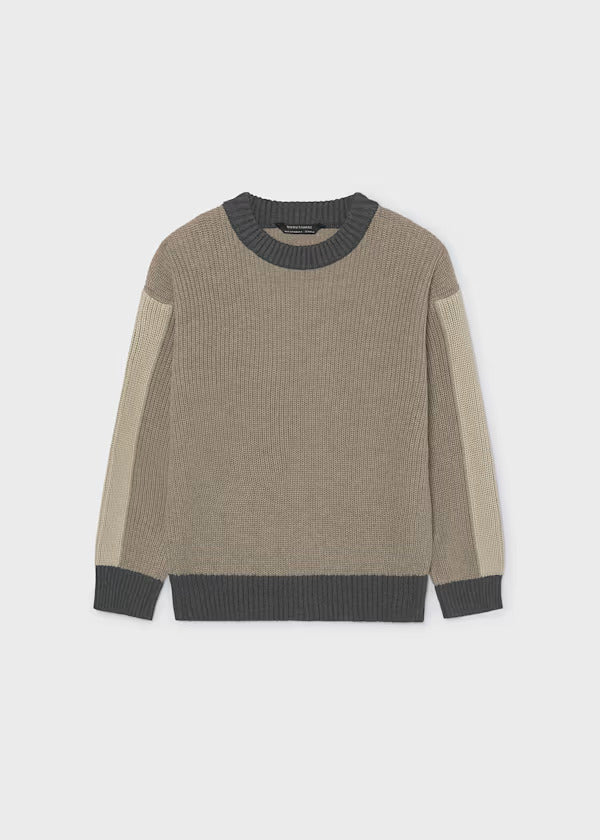 Mayoral Boys Knit Pullover   7328-15   Anacardo V