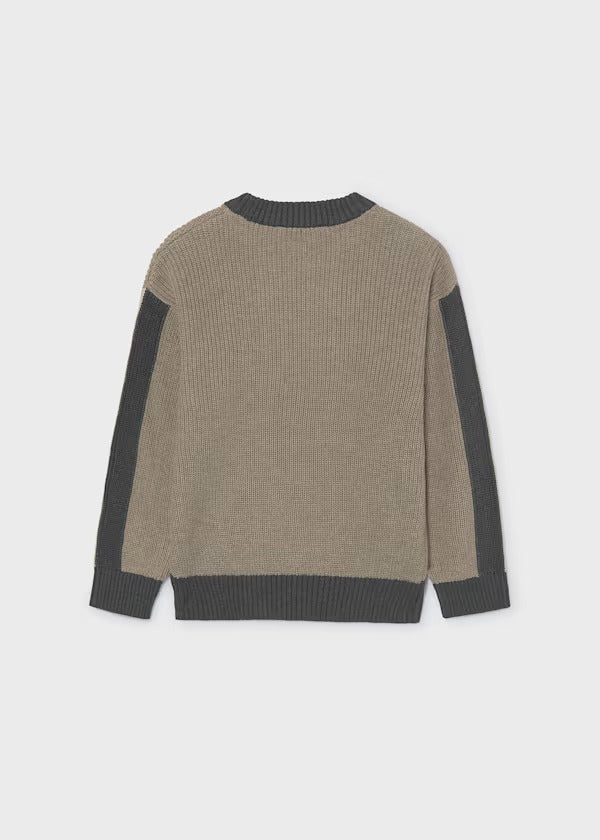 Mayoral Boys Knit Pullover   7328-15   Anacardo V