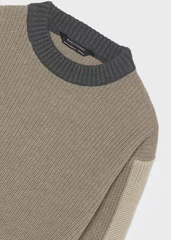 Mayoral Boys Knit Pullover   7328-15   Anacardo V