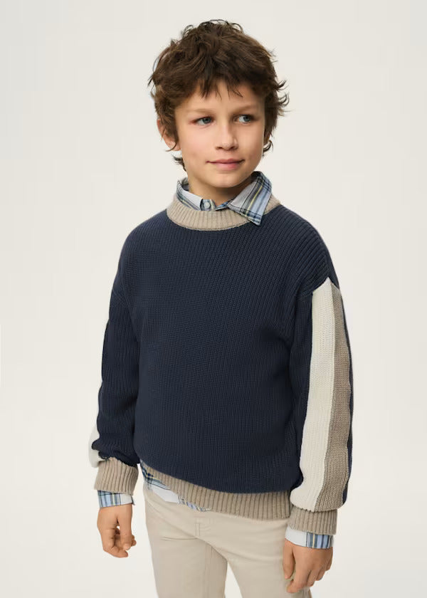 Mayoral Boys Crewneck Sweater   7328-14   Sombra