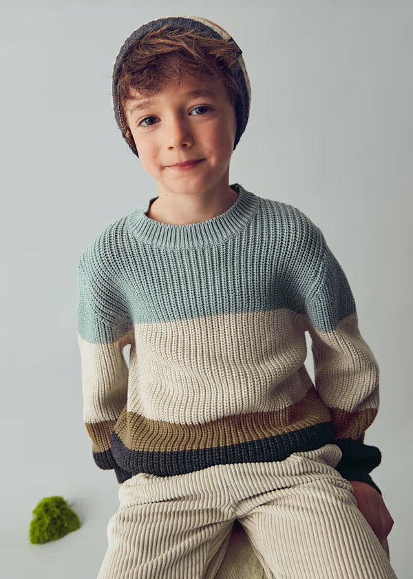 Mayoral Boys Knit Pullover   4379-46   Glaciar **