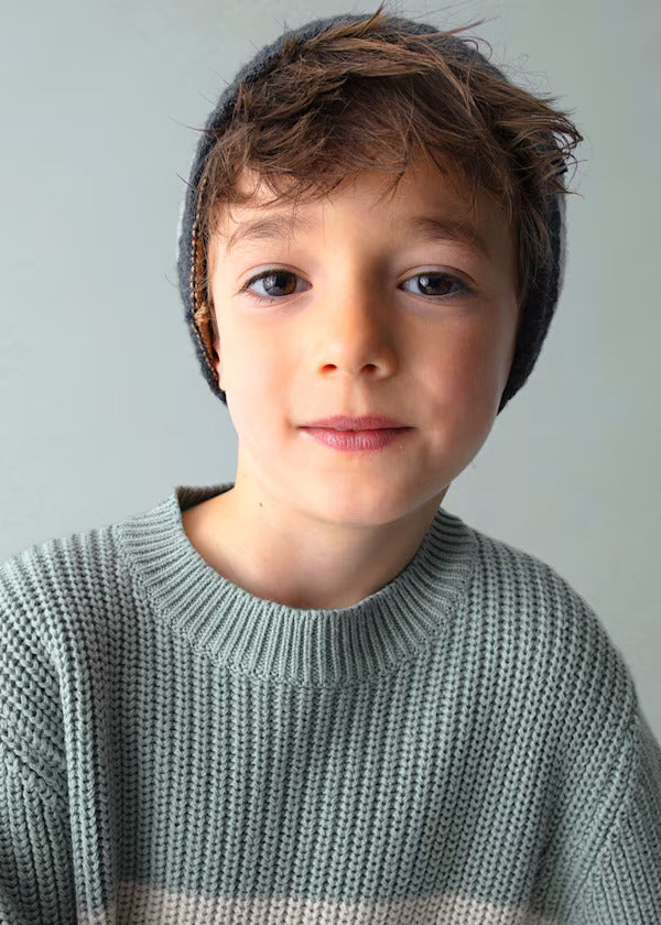 Mayoral Boys Knit Pullover   4379-46   Glaciar **