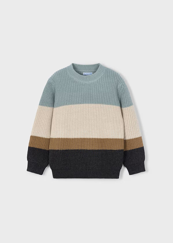 Mayoral Boys Knit Pullover   4379-46   Glaciar **