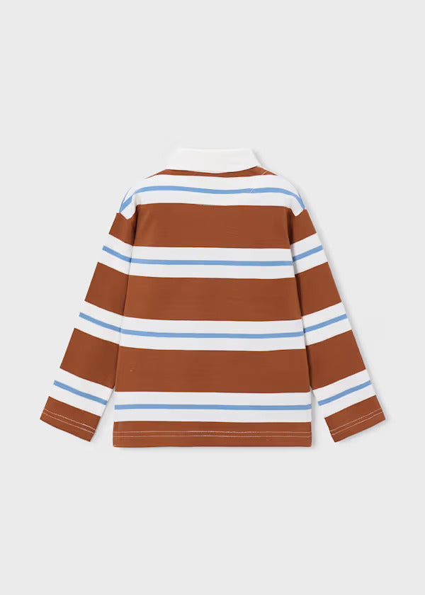 Mayoral Boys Long Sleeve Polo   4141-85