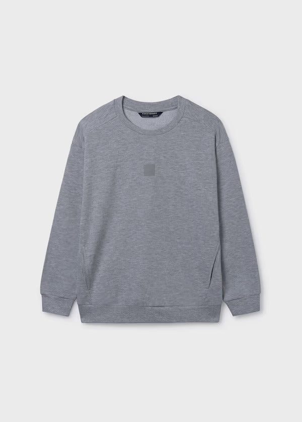 Mayoral  Boys Fleece Sweatshirt   820-48   Gris Vig