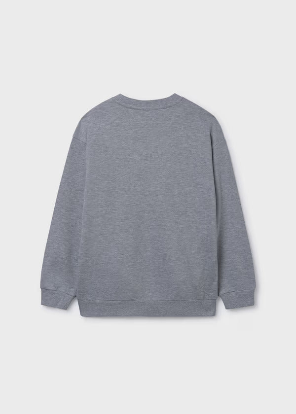 Mayoral  Boys Fleece Sweatshirt   820-48   Gris Vig