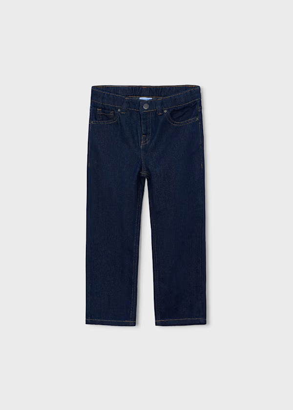 Mayoral Boys Wide Fit Denim Pants   4513-72   Dark Indigo