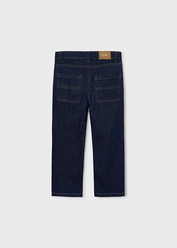 Mayoral Boys Wide Fit Denim Pants   4513-72   Dark Indigo