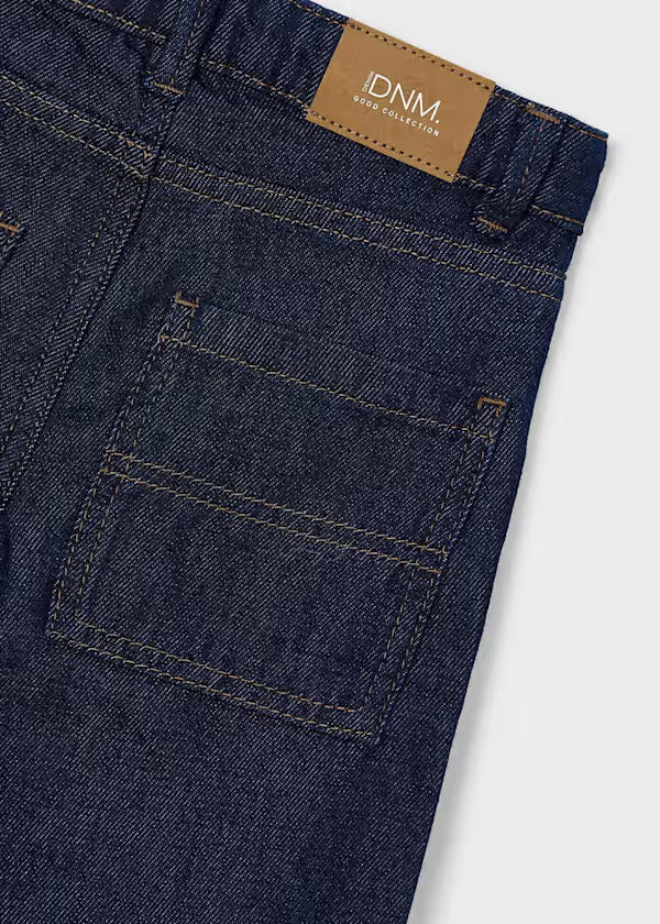 Mayoral Boys Wide Fit Denim Pants   4513-72   Dark Indigo