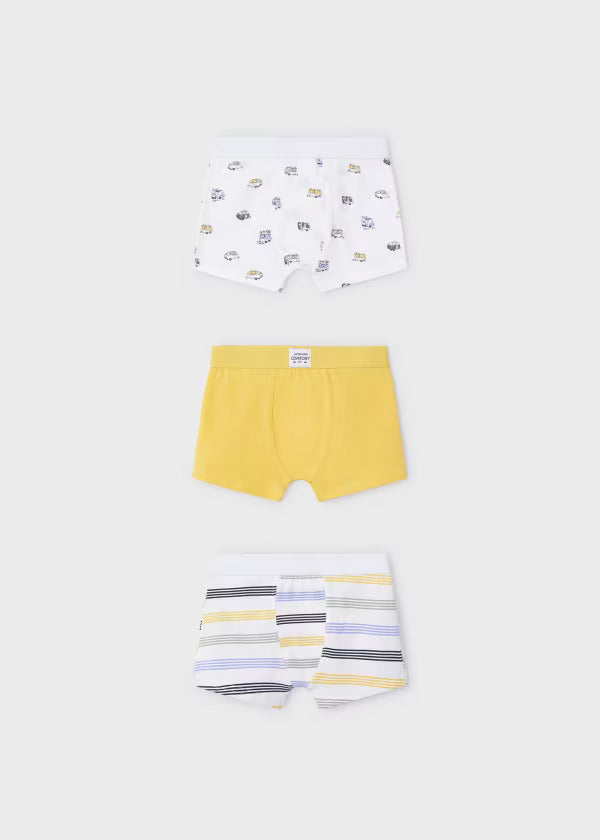 Mayoral Boys Boxers  Set of 3  10694-12  Sol *