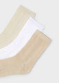 Mayoral Boys Socks Set of 3  10705-19 Rafia