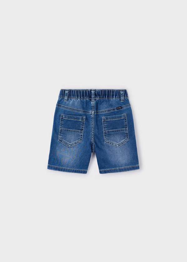 Mayoral Boys Bermuda Soft Denim Jogger  3272-88  Medio *