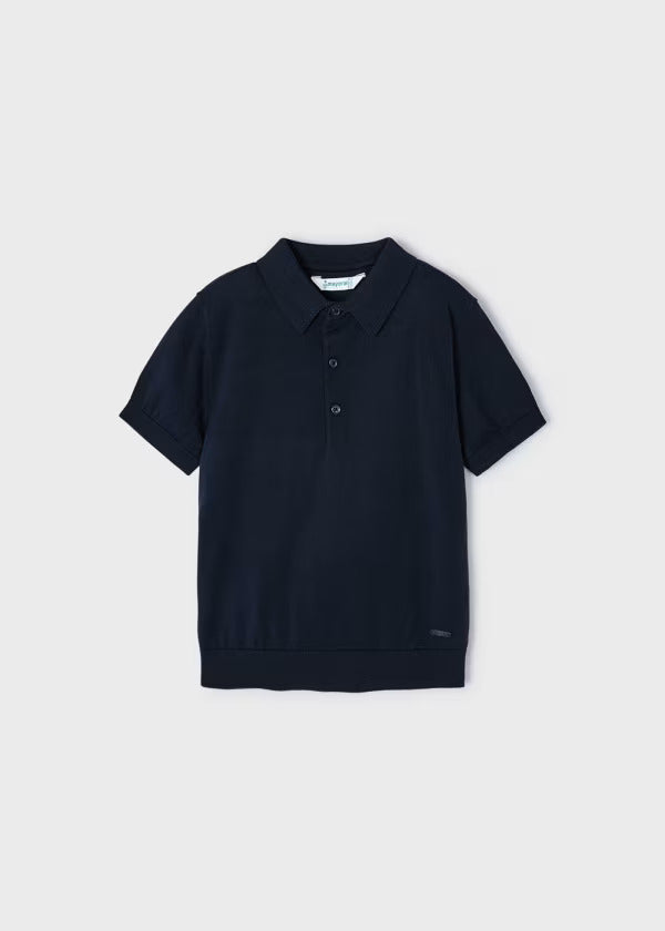 Mayoral Boys Short Sleeve Polo  3101-80  Marino