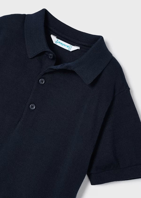 Mayoral Boys Short Sleeve Polo  3101-80  Marino