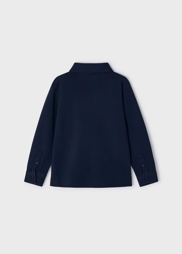 Mayoral Boys Long Sleeve Polo  3111-89  Marino *