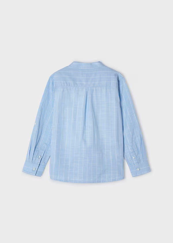 Mayoral Boys Long Sleeve Shirt  3121-31  Celeste