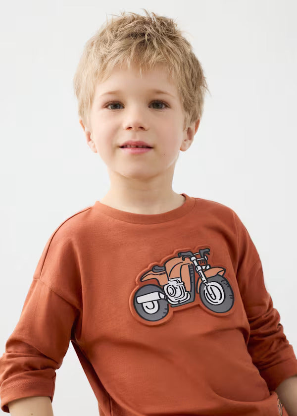 Mayoral Boys Long Sleeve Tee   4009-10   Teja