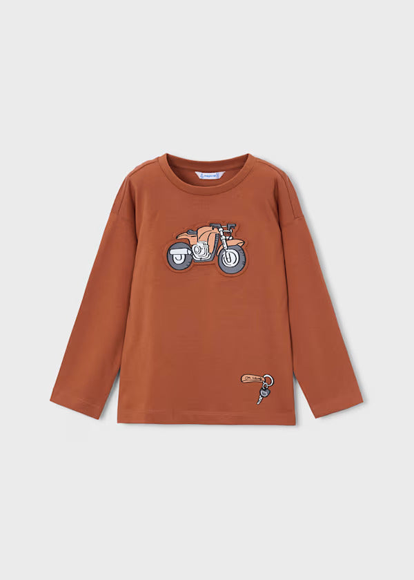 Mayoral Boys Long Sleeve Tee   4009-10   Teja