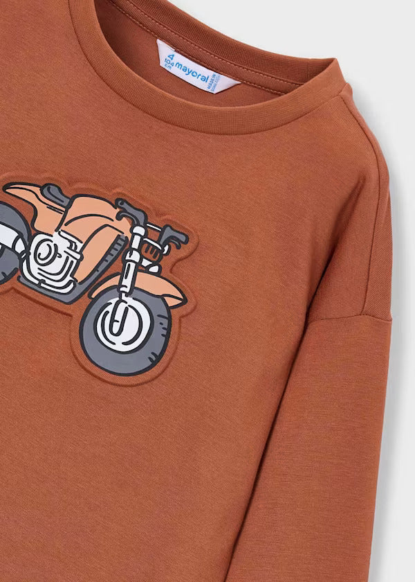 Mayoral Boys Long Sleeve Tee   4009-10   Teja