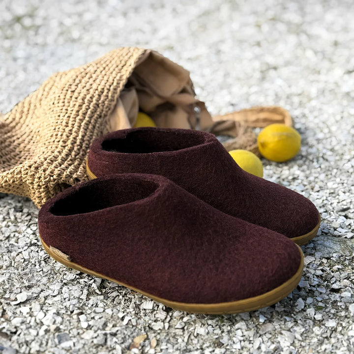 Glerups Beet Slip-On with Rubber Bottom