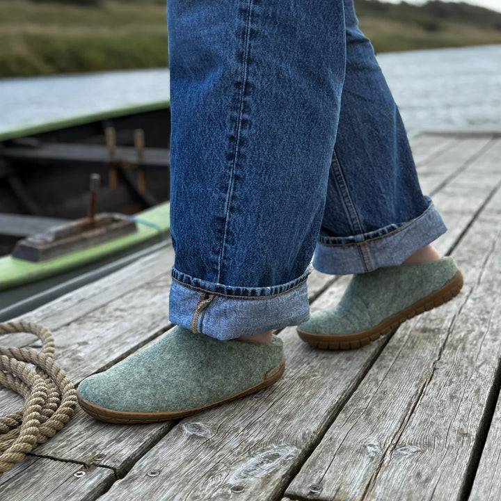 Glerups Moss Slip-On with Rubber Bottom