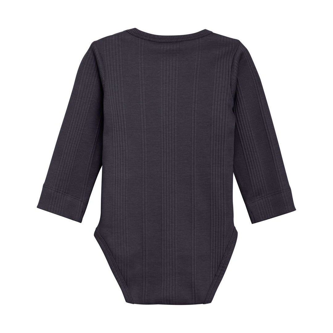 Enfant Baby Boy Long Sleeve Ribbed Onesie   215351-1880