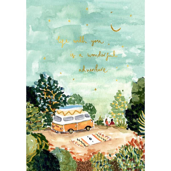 Louise Mulgrew Campervan Card*