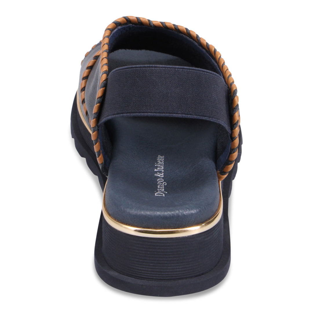 Django & Juliette Carlene Navy/Tan