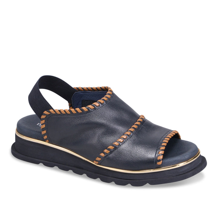 Django & Juliette Carlene Navy/Tan