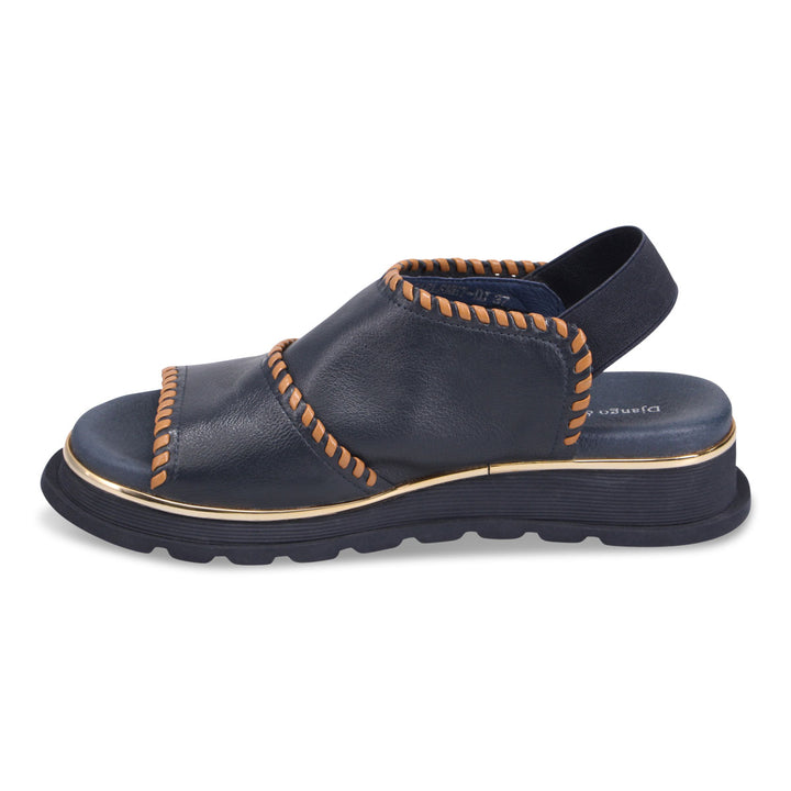 Django & Juliette Carlene Navy/Tan