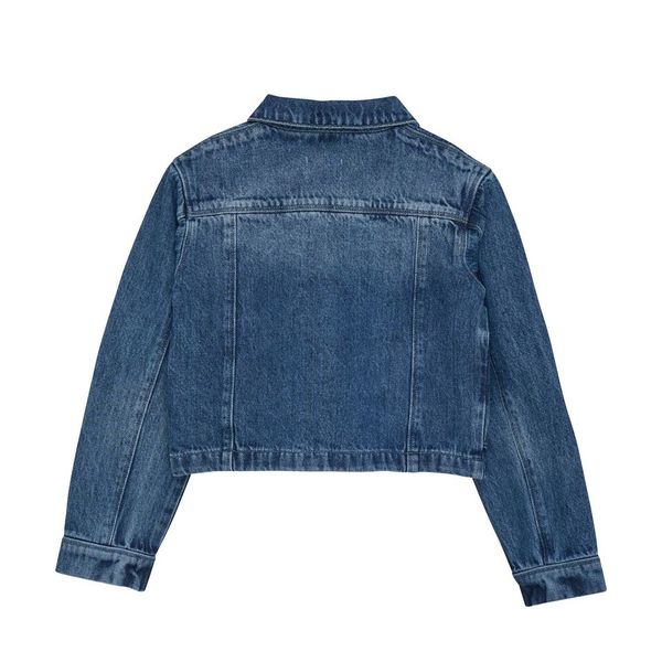 Creamie Girls Cropped Denim Jacket  822596-7770 *