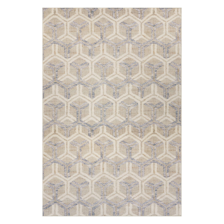 Senava Modern Geometric Washable Rug