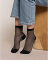 Bleuforet Sheer Short Socks - Black