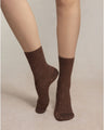 Bleuforet Lurex Socks Brown