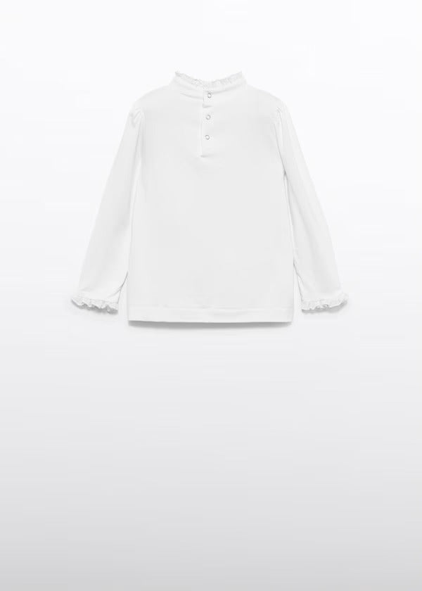 Abel & Lula Fancy Knit Turtleneck   5621-34   Crema