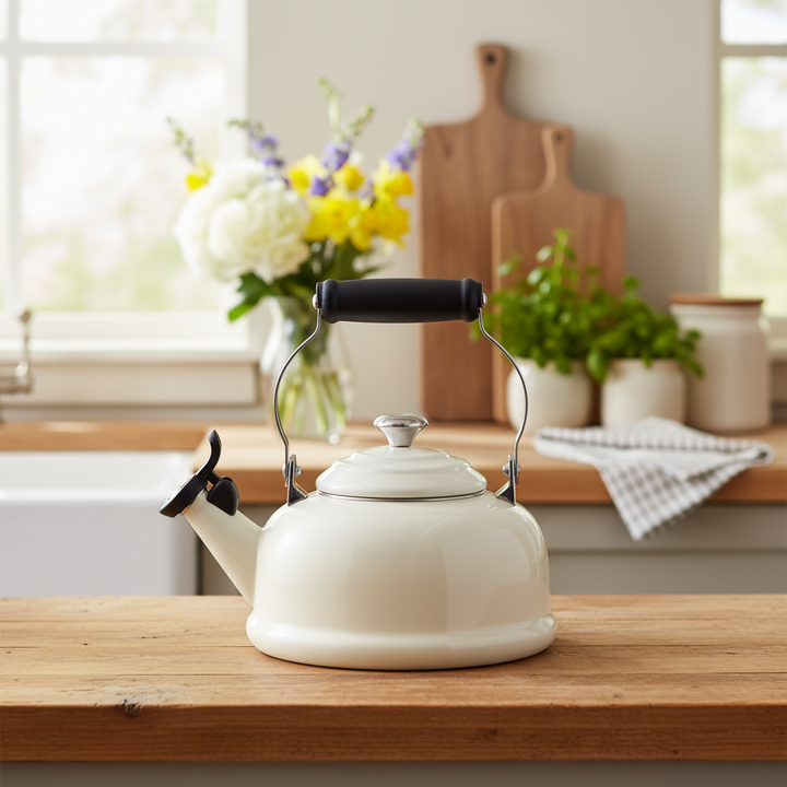 Le Creuset Classic Kettle - Meringue