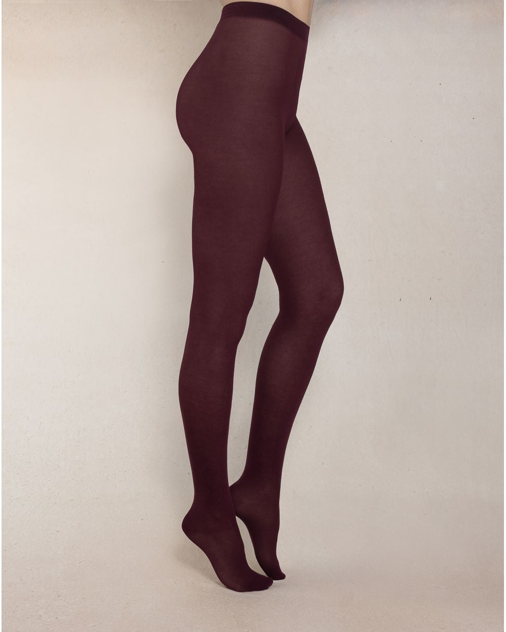 Bleuforet Cotton Tights - Prune