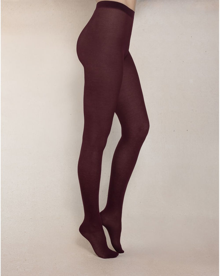 Bleuforet Cotton Tights - Prune
