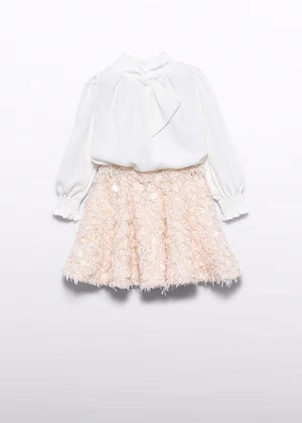 Abel & Lula Girl Skirt & Blouse Set   5590-4   Mazapan