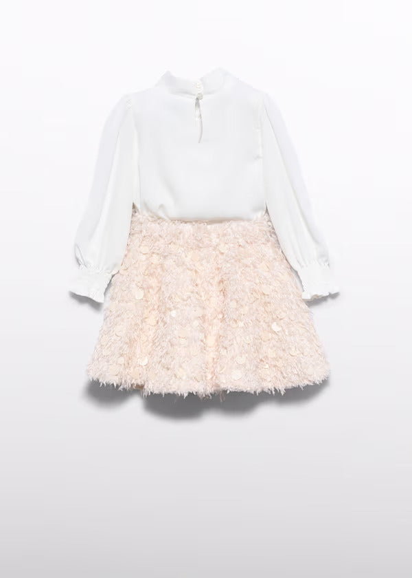 Abel & Lula Girl Skirt & Blouse Set   5590-4   Mazapan