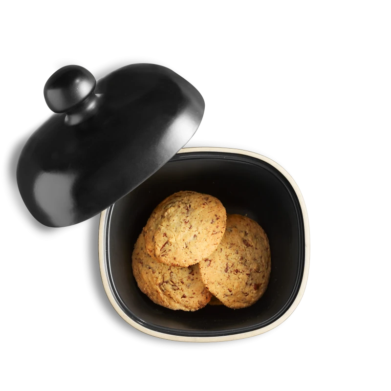Emile Henry Truffle (Black) Cookie Jar 8755