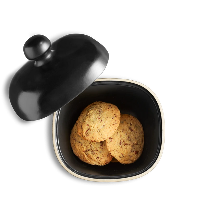 Emile Henry Truffle (Black) Cookie Jar 8755