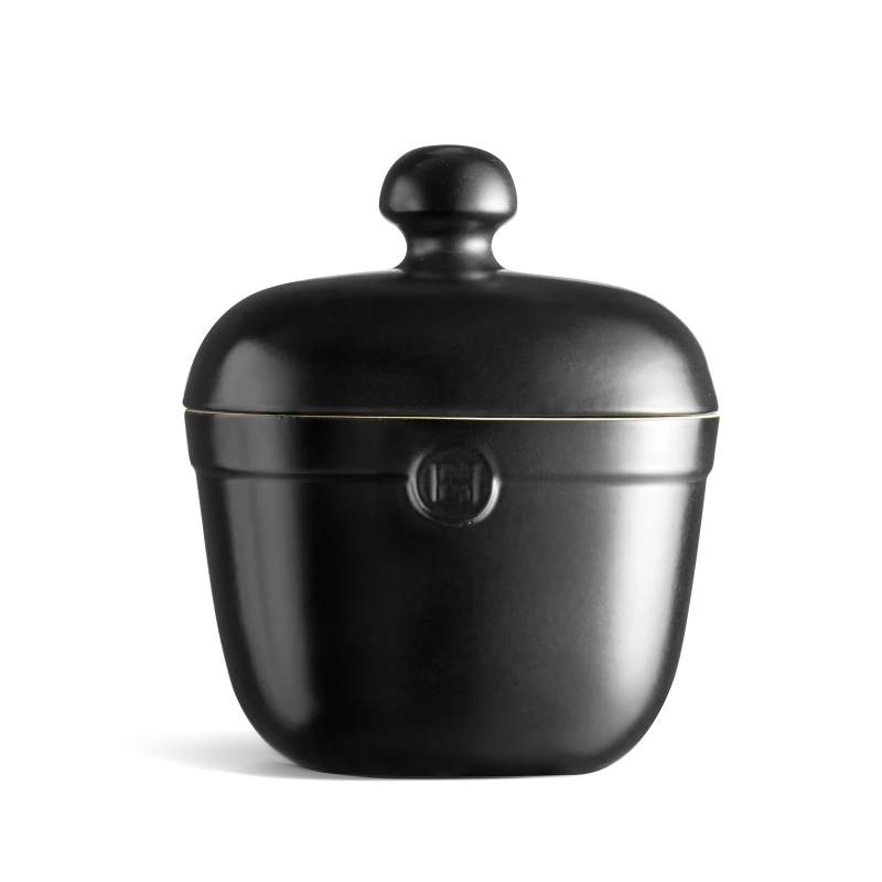 Emile Henry Truffle (Black) Cookie Jar 8755