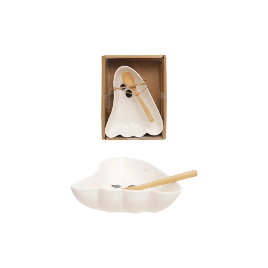 Creative Coop Stoneware Ghost